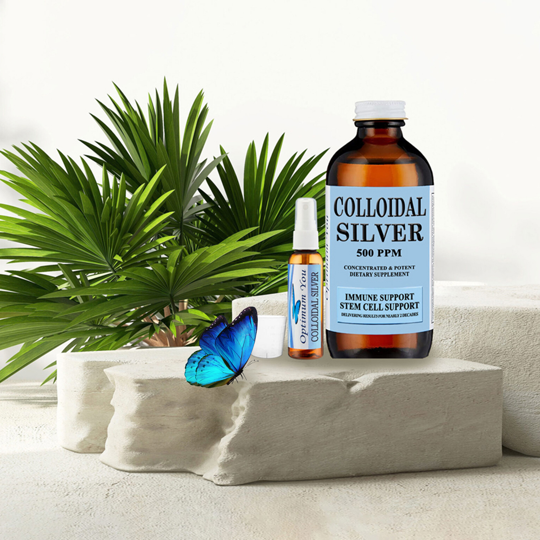 Optimum You Colloidal Silver, 500 ppm: Packaging the Power of Nature's Transformations!