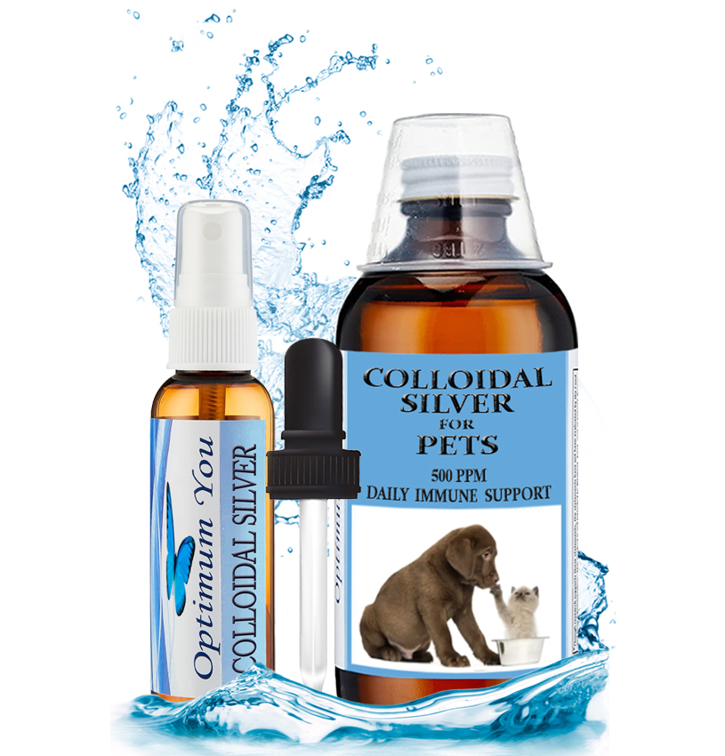 Optimum You Colloidal Silver for Pets, 500 ppm 8 oz