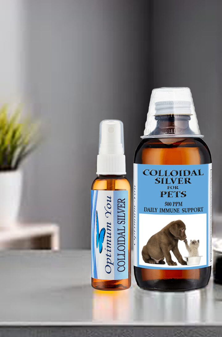 Optimum You Colloidal Silver for Pets, 500 ppm