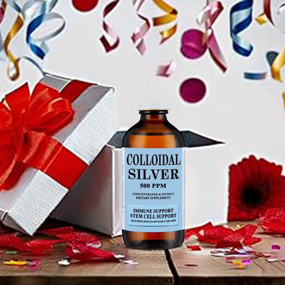 Optimum You Colloidal Silver, 500 ppm: Great for Gifts