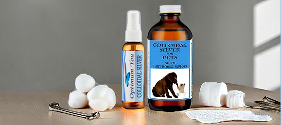 Optimum You Colloidal Silver For Pets, 500 ppm: