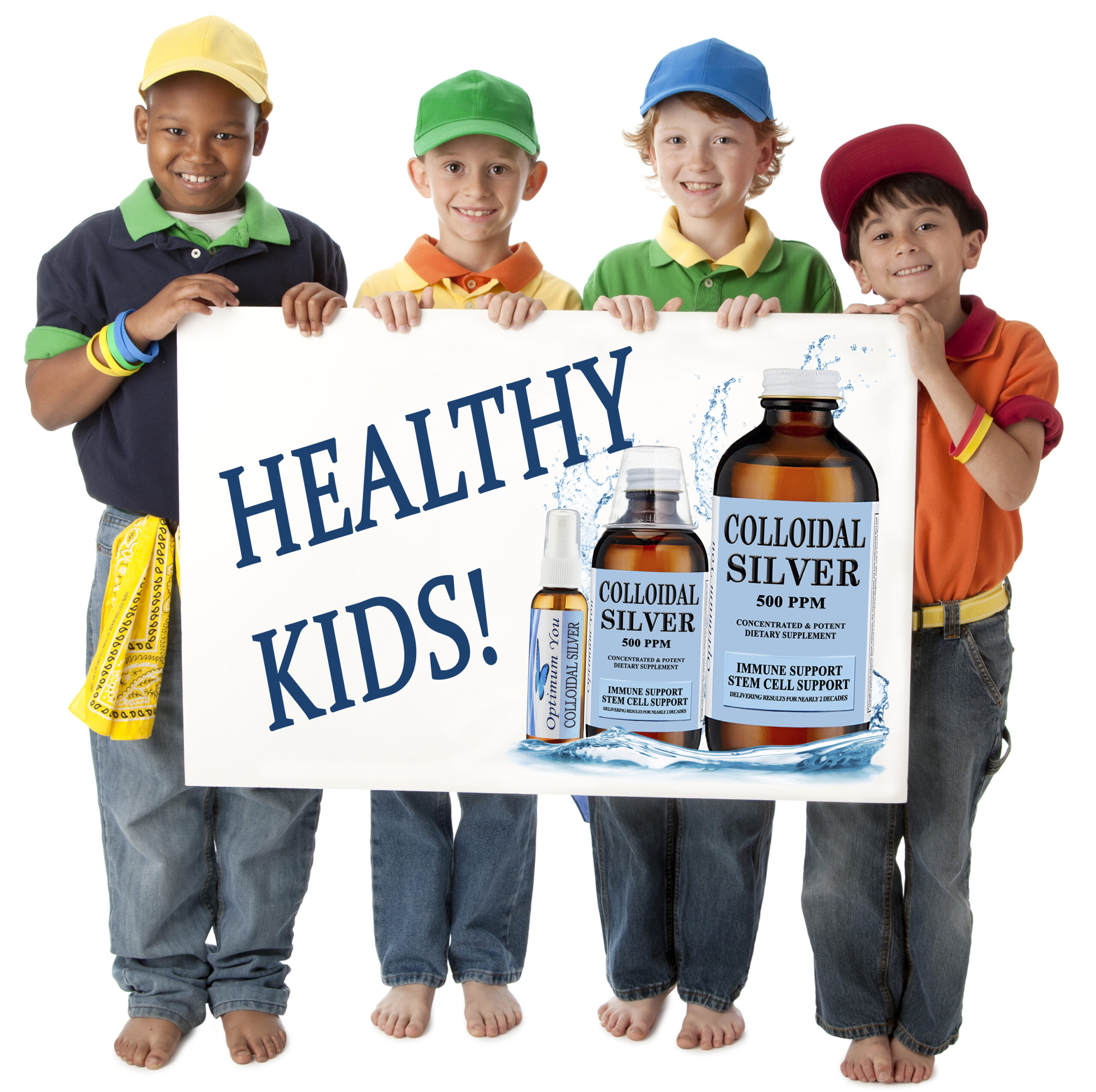 Optimum You Colloidal Silver, 500 ppm: For Healthy Kids