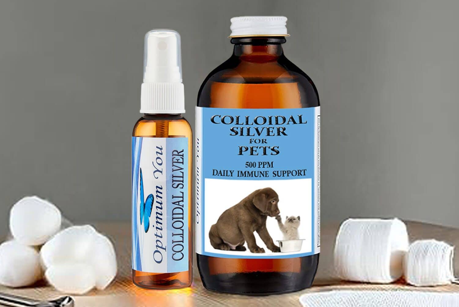 Optimum You Colloidal Silver For Pets, 500 ppm: Wound Healing