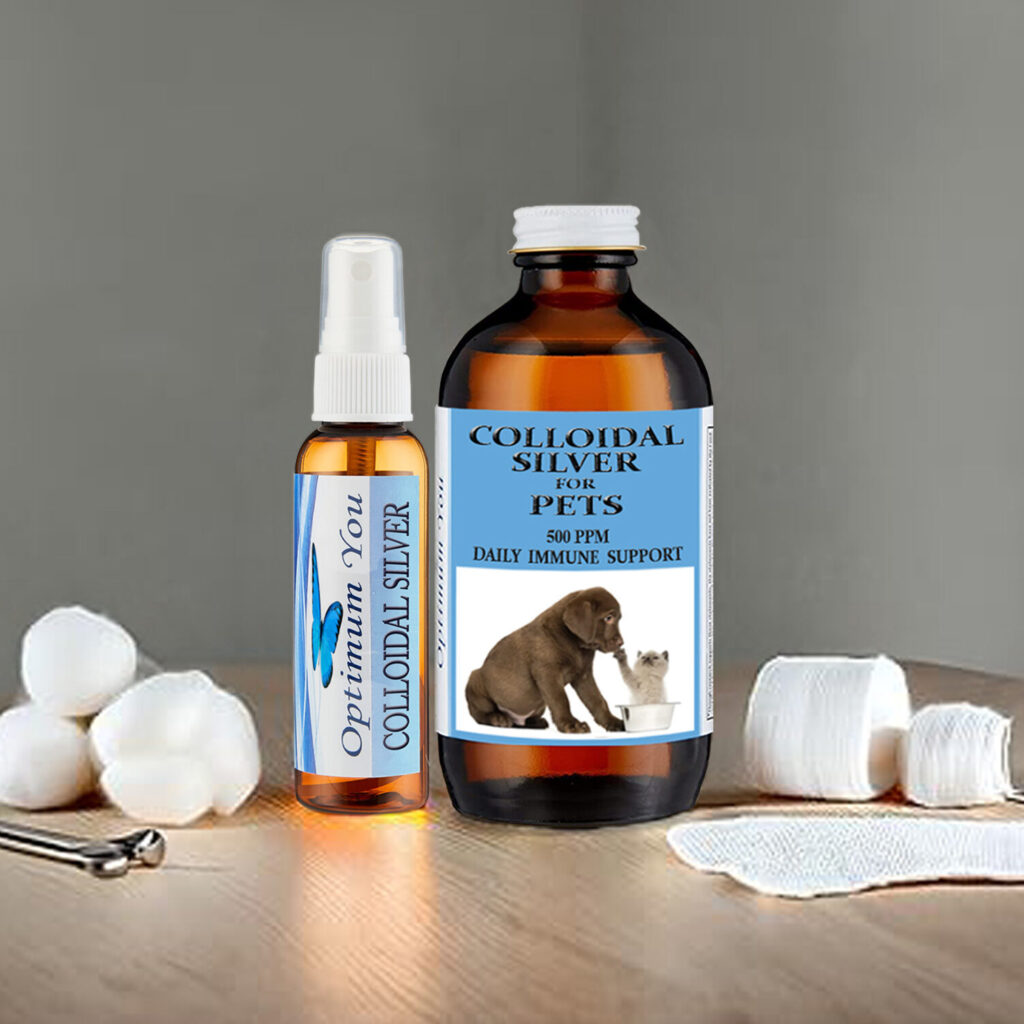 Optimum You Colloidal Silver For Pets, 500 ppm: Wound Healing