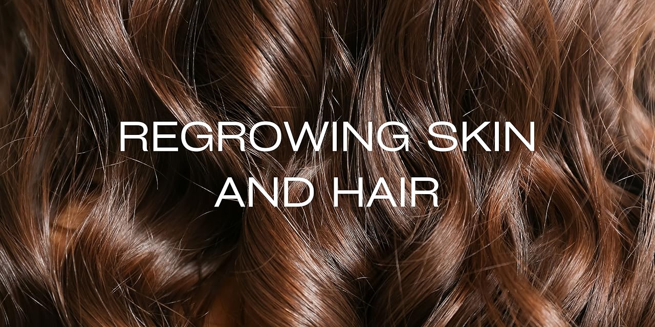 Regrowing skin and hair.
