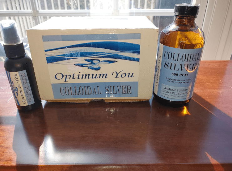 Ciera's image of Optimum You Colloidal Silver posted as a part of her Amazon review.