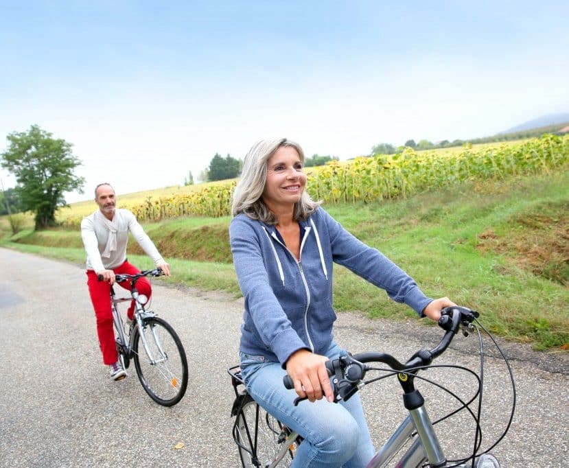 SENIORS-RIDING-BIKES