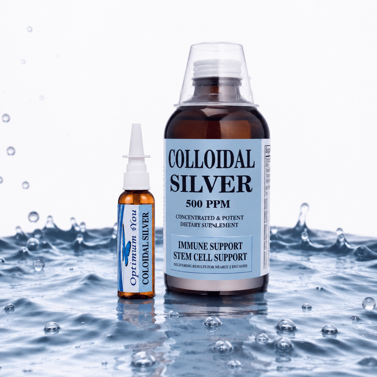 Optimum You Colloidal Silver, Natural Relief