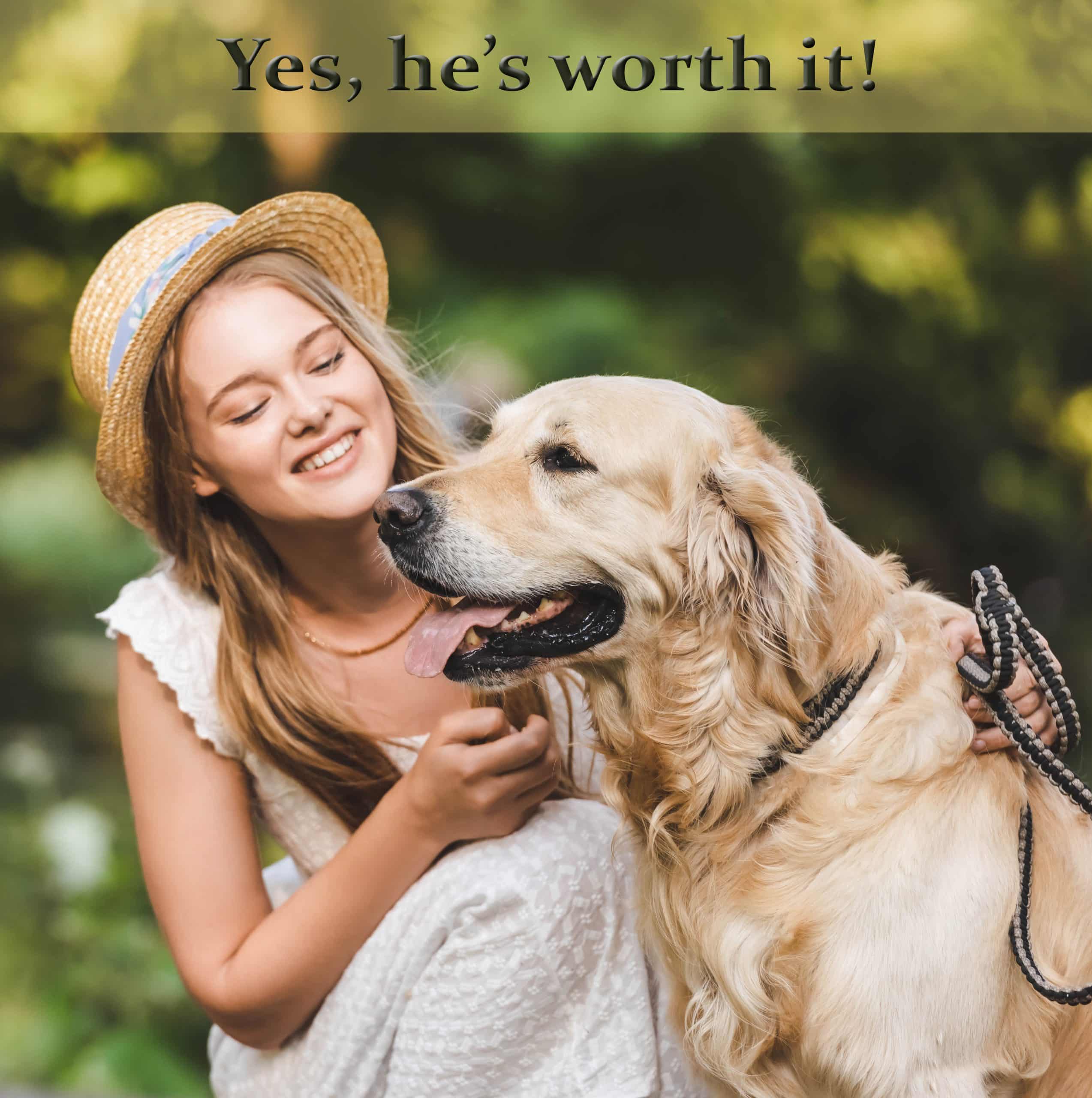 Yes. He's worth it!